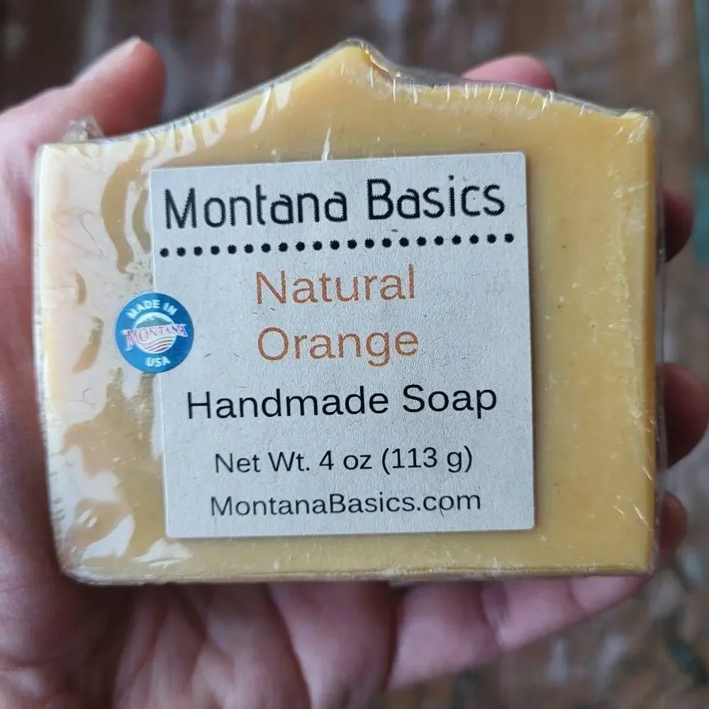 Natural Orange-Bar Soap